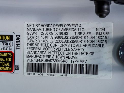 Used 2025 Honda Odyssey EX-L image 45