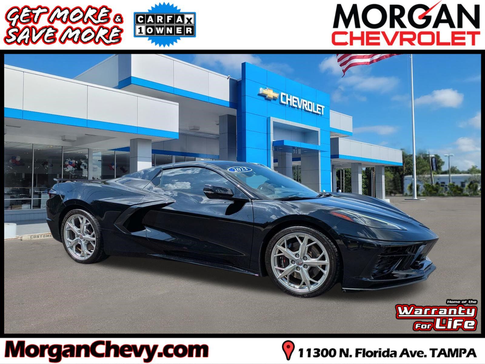 Used 2023 Chevrolet Corvette Stingray Preferred Conv w/ Z51 Performance Package RWD image 1
