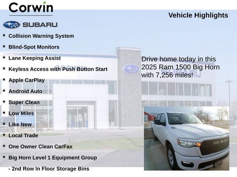 Used 2025 RAM 1500 Big Horn image 6