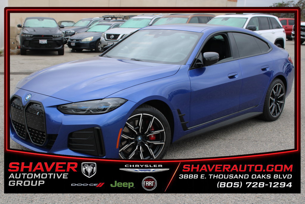 Used 2023 BMW i4 eDrive40 w/ M Sport Package RWD image 1