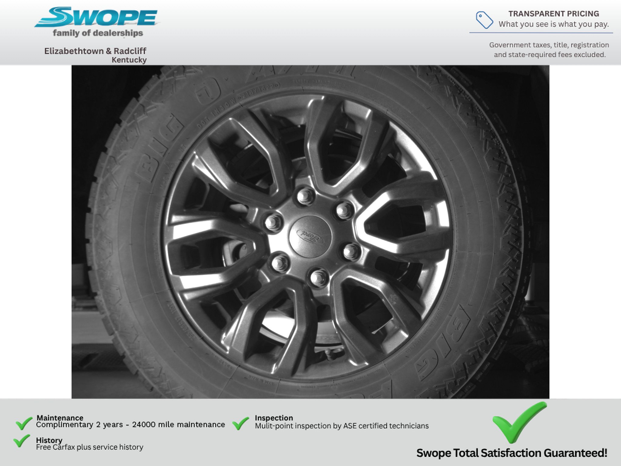 Used 2019 Ford Ranger XLT w/ Equipment Group 302A Luxury RWD image 23