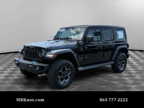 Used 2023 Jeep Wrangler Unlimited Rubicon 4xe w/ Steel Bumper Group AWD/4WD image 1