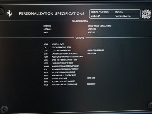 Certified 2021 Ferrari Roma image 43