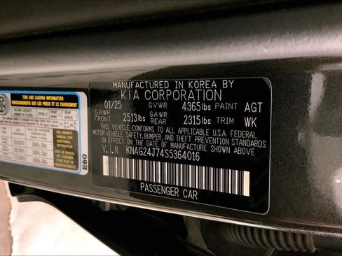 Certified 2025 Kia K5 LXS FWD image 30