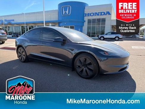 Used 2025 Tesla Model 3 Long Range AWD/4WD image 1