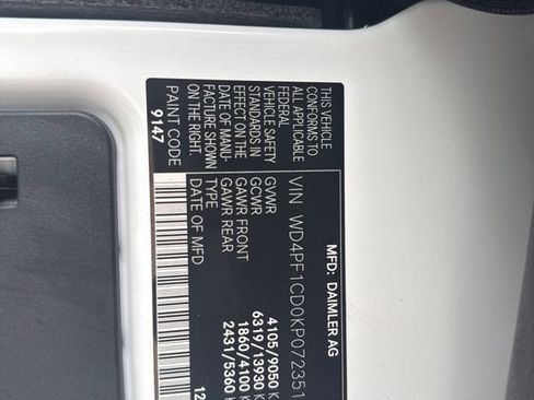Used 2019 Mercedes-Benz Sprinter 170 image 33