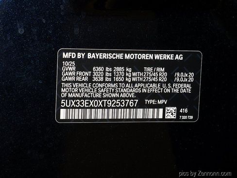 Certified 2026 BMW X6 xDrive40i w/ Climate Comfort Package AWD/4WD image 41