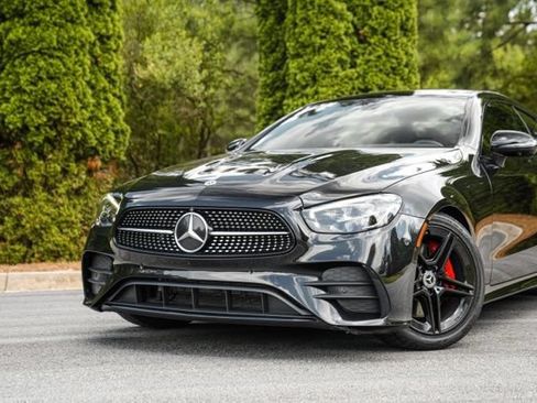 Used 2021 Mercedes-Benz E 450 Coupe w/ AMG Line image 2