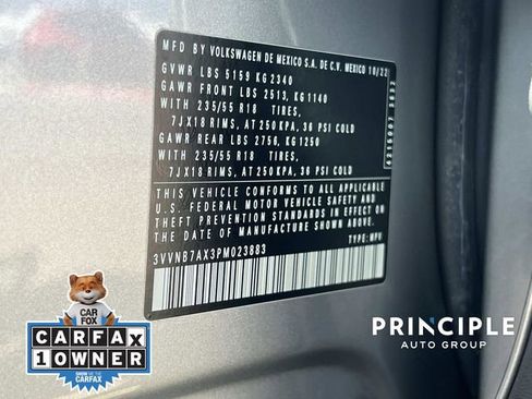 Certified 2023 Volkswagen Tiguan SE w/ Panoramic Sunroof Package image 35