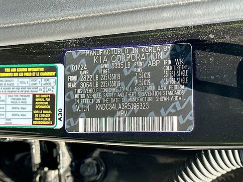 Certified 2024 Kia EV6 Light RWD image 31