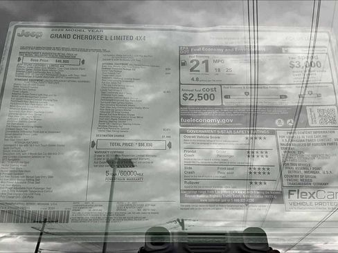 New 2025 Jeep Grand Cherokee L Limited w/ Luxury Tech Group II image 26