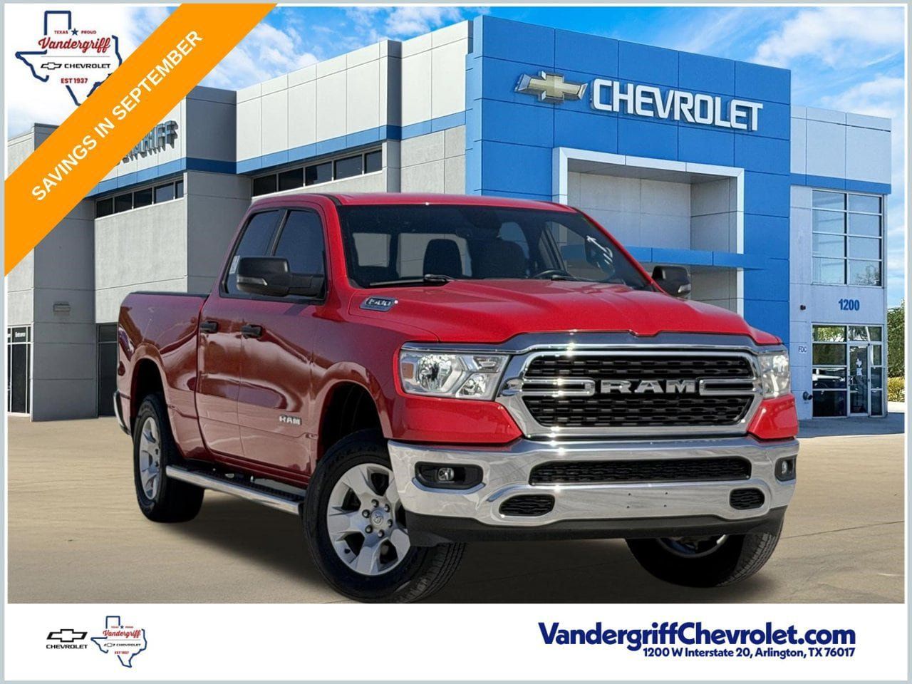 Used 2023 RAM 1500 Big Horn w/ Trailer Tow Group AWD/4WD image 1