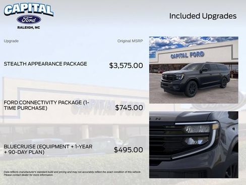 New 2026 Ford Expedition Max Platinum w/ Stealth Appearance Package AWD/4WD image 5