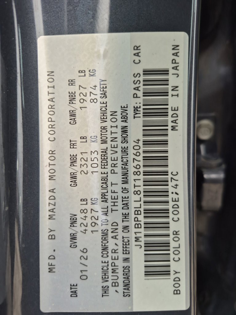 Used 2026 MAZDA MAZDA3 Carbon AWD/4WD image 8