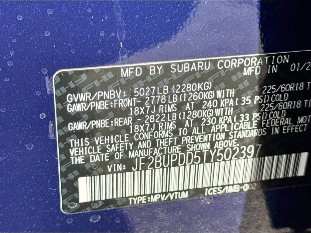 New 2026 Subaru Outback Limited AWD/4WD image 43