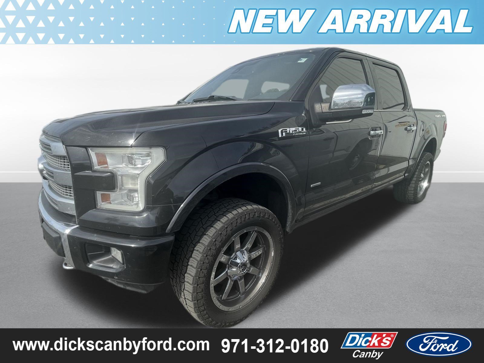 Used 2015 Ford F150 Platinum w/ Equipment Group 701A Luxury AWD/4WD image 3