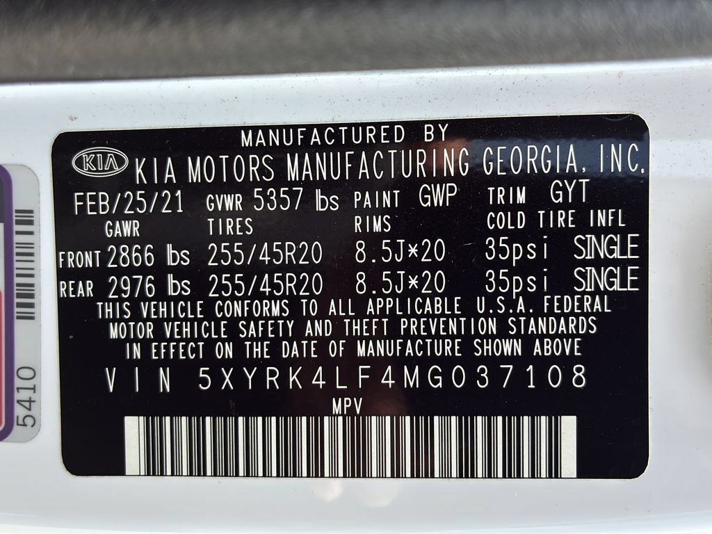 Used 2021 Kia Sorento SX FWD image 38