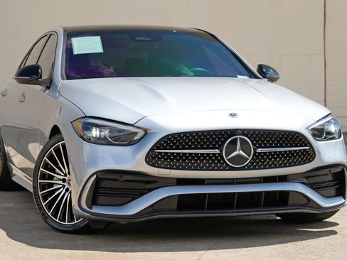Used 2022 Mercedes-Benz C 300 Sedan w/ AMG Line w/ Night Package image 4