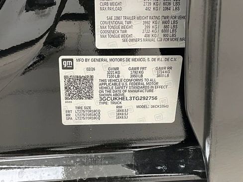 New 2026 Chevrolet Silverado 1500 ZR2 AWD/4WD image 29