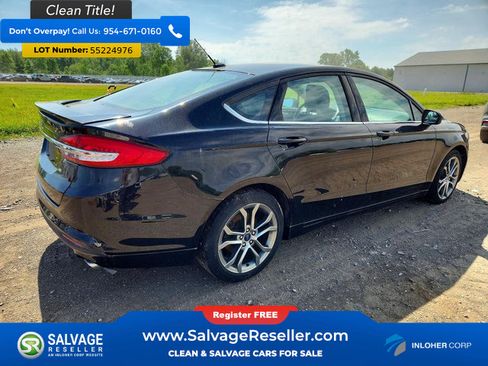 Used 2017 Ford Fusion S w/ Equipment Group 101A FWD image 4