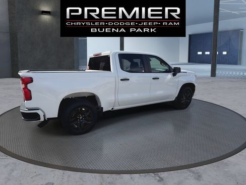 Used 2023 Chevrolet Silverado 1500 Custom w/ LPO, Dark Essentials Package RWD image 8