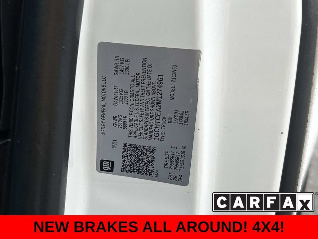 Used 2021 Chevrolet Colorado LT w/ Fleet Safety Package AWD/4WD image 10