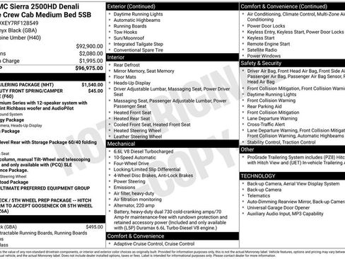 Used 2024 GMC Sierra 2500 Denali Ultimate w/ Max Trailering Package AWD/4WD image 5