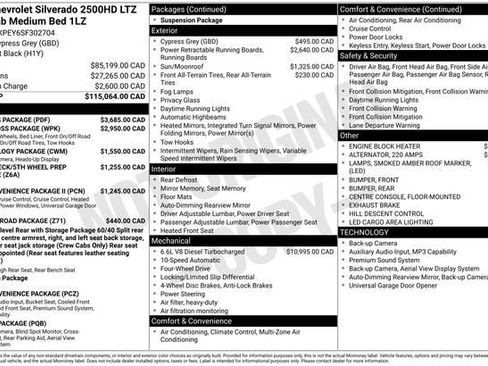 Used 2025 Chevrolet Silverado 2500 LTZ w/ LTZ Plus Package image 3