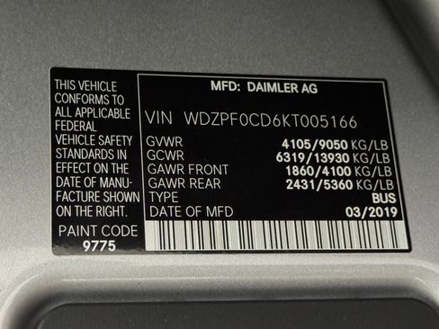 Used 2019 Mercedes-Benz Sprinter 2500 image 17