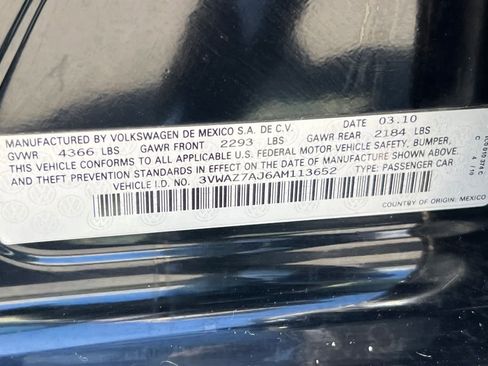 Used 2010 Volkswagen Jetta Limited Edition w/ California Edition Pkg FWD image 30