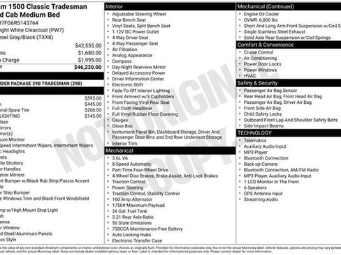 Used 2024 RAM 1500 Tradesman AWD/4WD image 37
