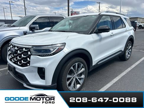 Used 2025 Ford Explorer Platinum w/ Ultimate Package AWD/4WD image 1