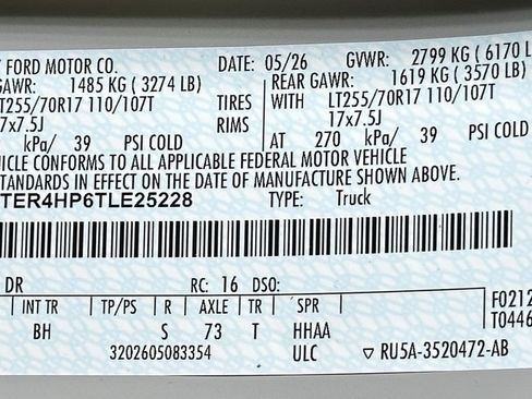 New 2026 Ford Ranger XLT AWD/4WD image 44