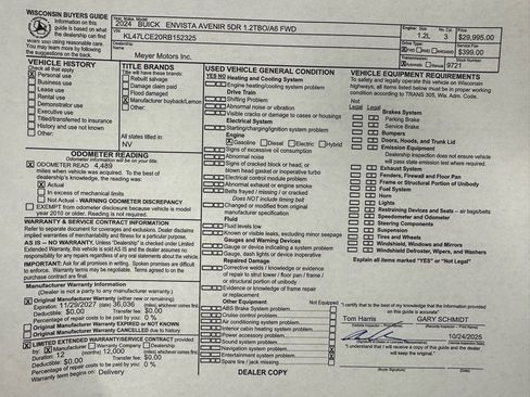 Used 2024 Buick Envista Avenir image 34