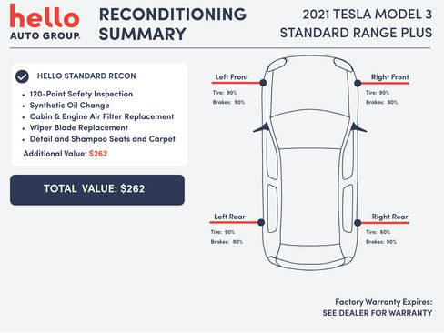 Used 2021 Tesla Model 3 Standard Range Plus RWD image 3