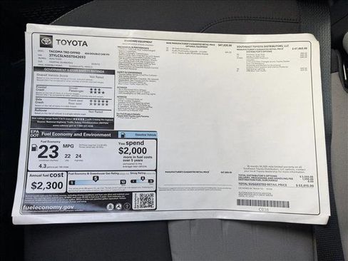 New 2025 Toyota Tacoma TRD Off-Road image 17