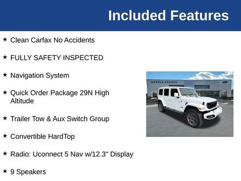 Used 2024 Jeep Wrangler High Altitude AWD/4WD image 5