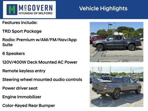 Used 2022 Toyota Tacoma TRD Sport AWD/4WD image 4