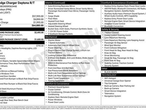 New 2025 Dodge Charger R/T w/ Sun & Sound Package image 15