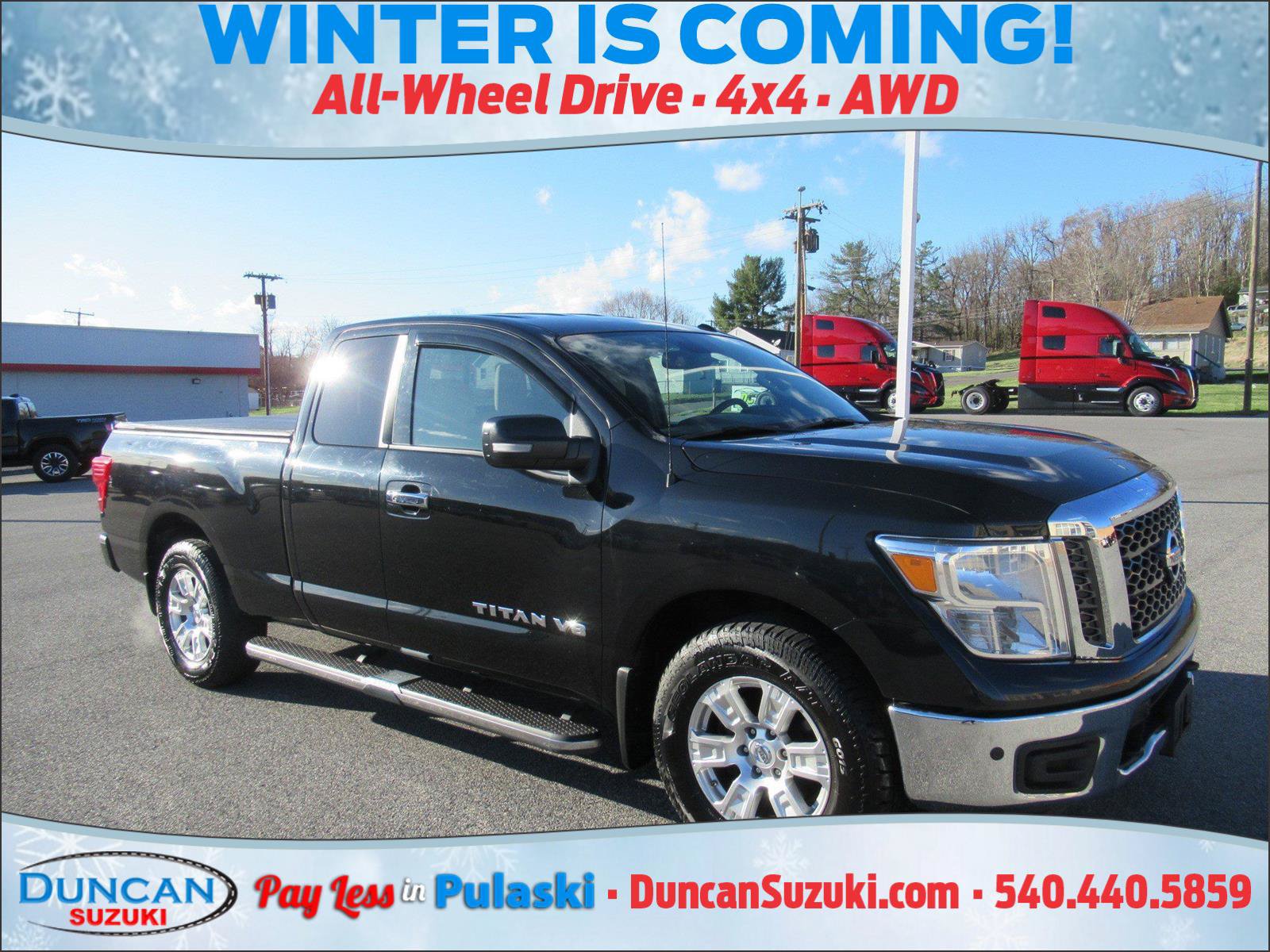 Used 2018 Nissan Titan SV w/ SV Convenience Package AWD/4WD image 1