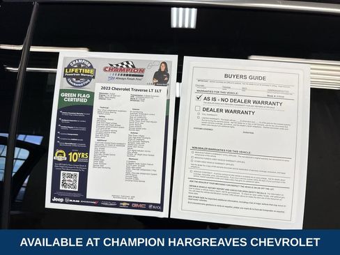 Certified 2023 Chevrolet Traverse LT FWD image 43