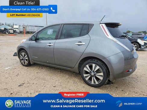 Used 2015 Nissan Leaf SL w/ Premium Package image 3
