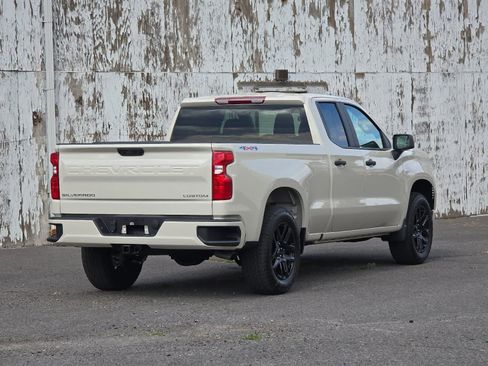 New 2026 Chevrolet Silverado 1500 Custom w/ Turbomax Blackout Package AWD/4WD image 2
