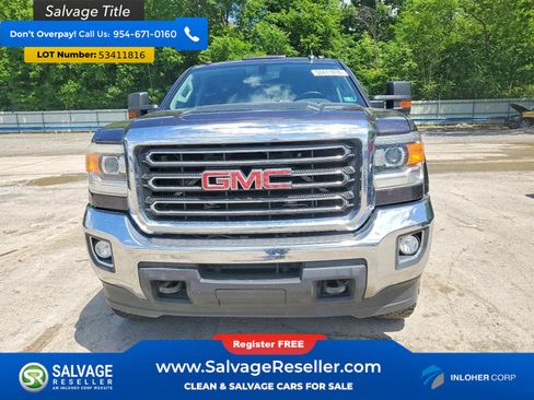 Used 2015 GMC Sierra 2500 SLE w/ SLE Preferred Package AWD/4WD image 7