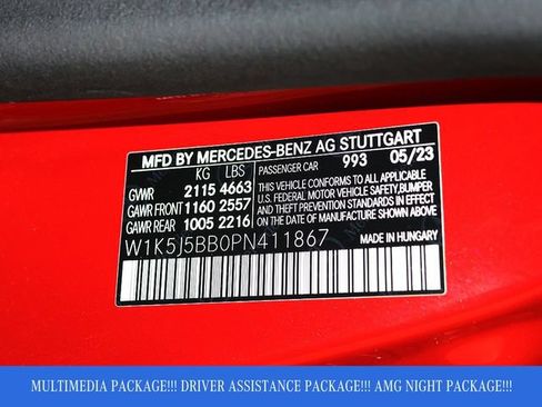Certified 2023 Mercedes-Benz CLA 35 AMG 4MATIC image 38