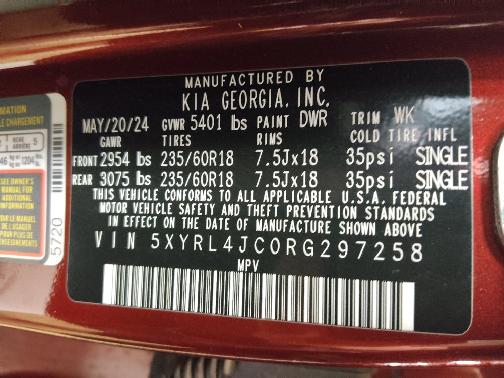 Used 2024 Kia Sorento S FWD image 33