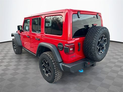 Used 2022 Jeep Wrangler Unlimited Rubicon 4xe w/ Safety Group image 8