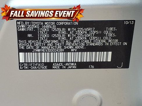 Used 2013 Toyota RAV4 XLE FWD image 14