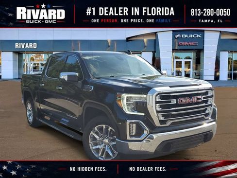 Used 2021 GMC Sierra 1500 SLT w/ SLT Premium Plus Package RWD image 1