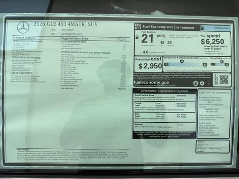 New 2026 Mercedes-Benz GLE 450 4MATIC image 4